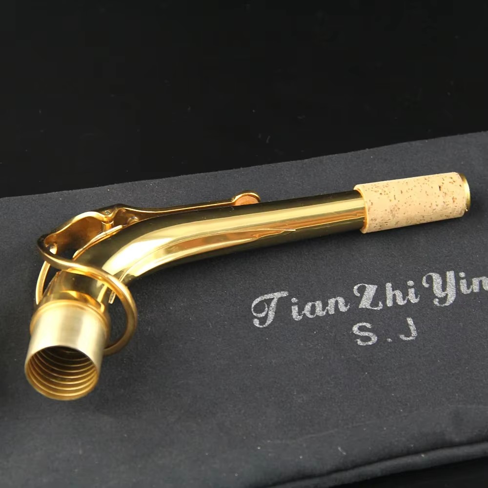 Musical Instrument Logo - Collo Curvo per Sassofono Contralto Personalizzabile
