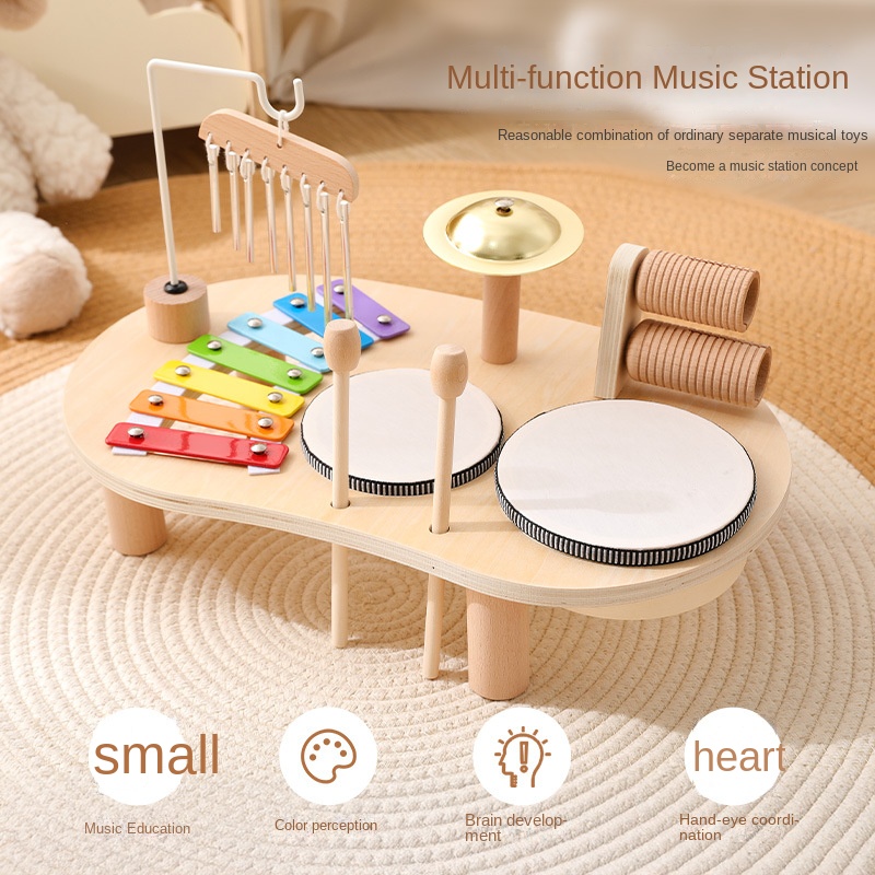 Musical Instruments Game - Giocattolo Educativo per Bambini LazyChild, Carillon