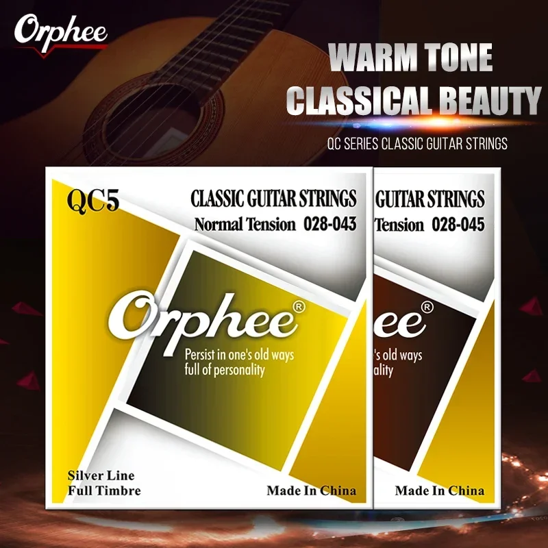 Classical Guitar Nylon - Corde per Chitarra Classica Serie QC