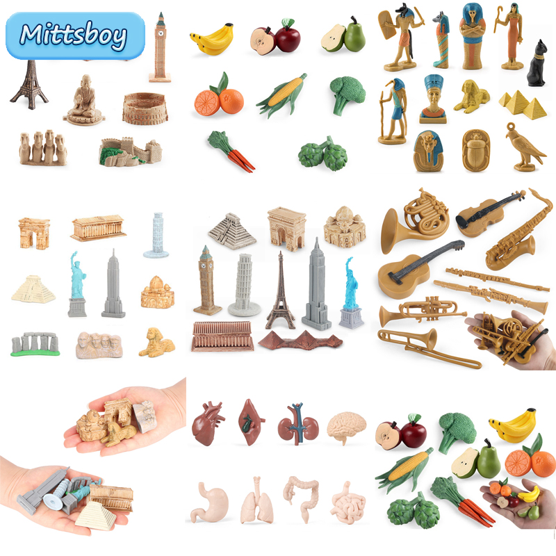 Musical Instrument Gif - Giocattolo matematico Montessori simulazione modello di