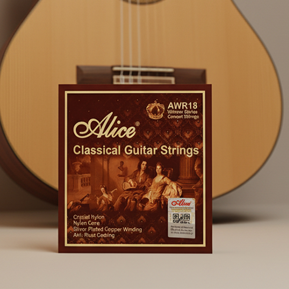Classical Guitar Nylon - Corde per Chitarra Classica Alice AWR18