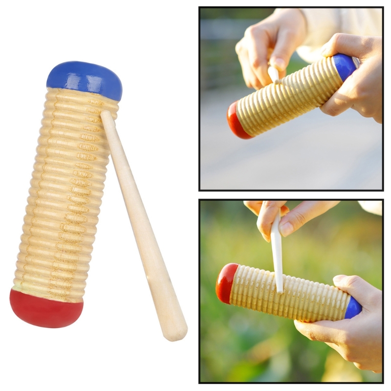 Musical Instrument Mallet - Set di Strumenti a Percussione Guiro