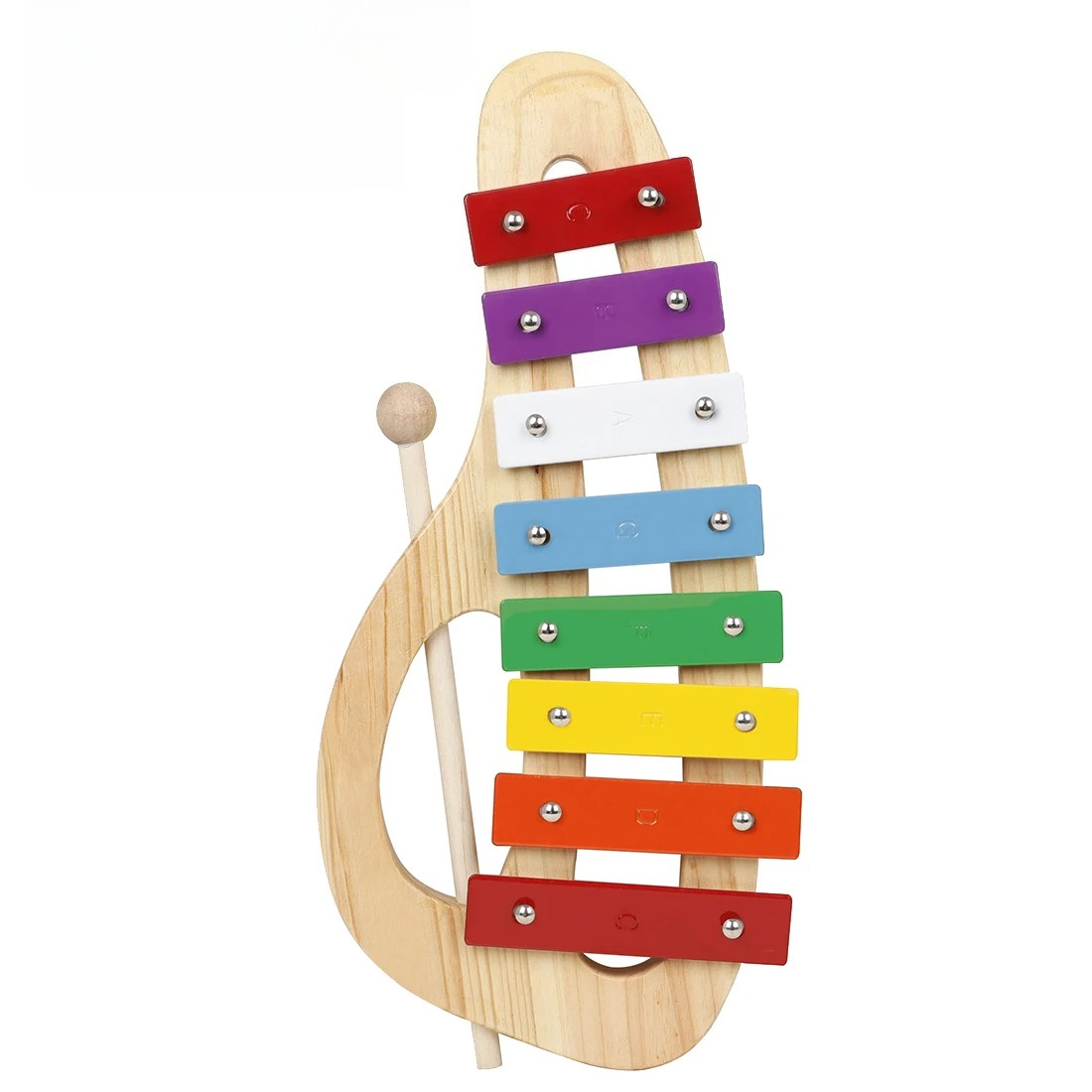 Musical Instrument Mallet - Xilofono Arcobaleno a 8 Toni, Strumento