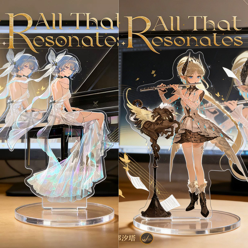 Musical Instruments Game - Espositore in Acrilico del Gioco Wuthering