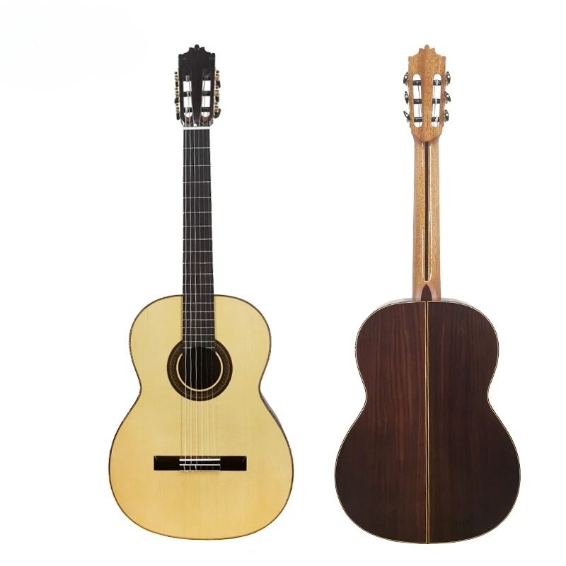 Classical Guitar Nylon - Chitarra Classica Tradizionale Lucida Completamente in