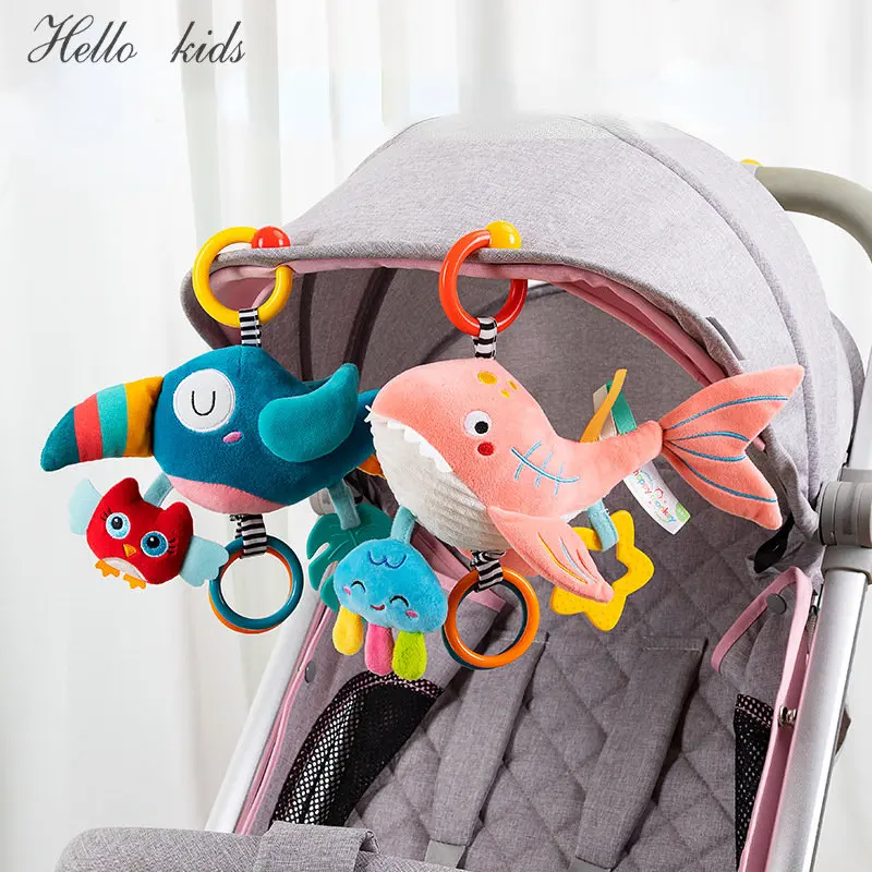 Musical Instrument Rattle - Neonato Morbido Peluche Massaggiagengive Sonagli Giocattoli