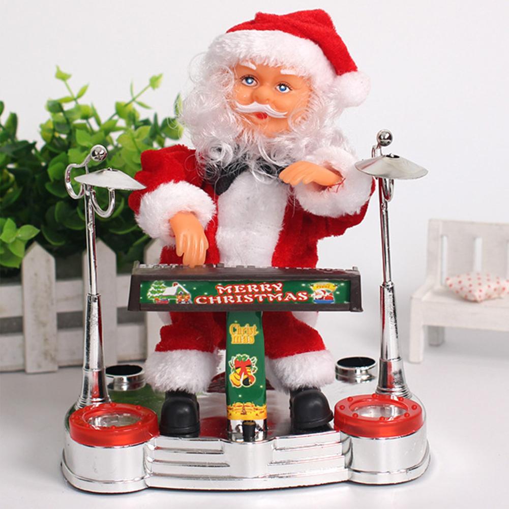 Musical Instrument Xmas Ornaments - Strumento musicale elettrico di Babbo Natale