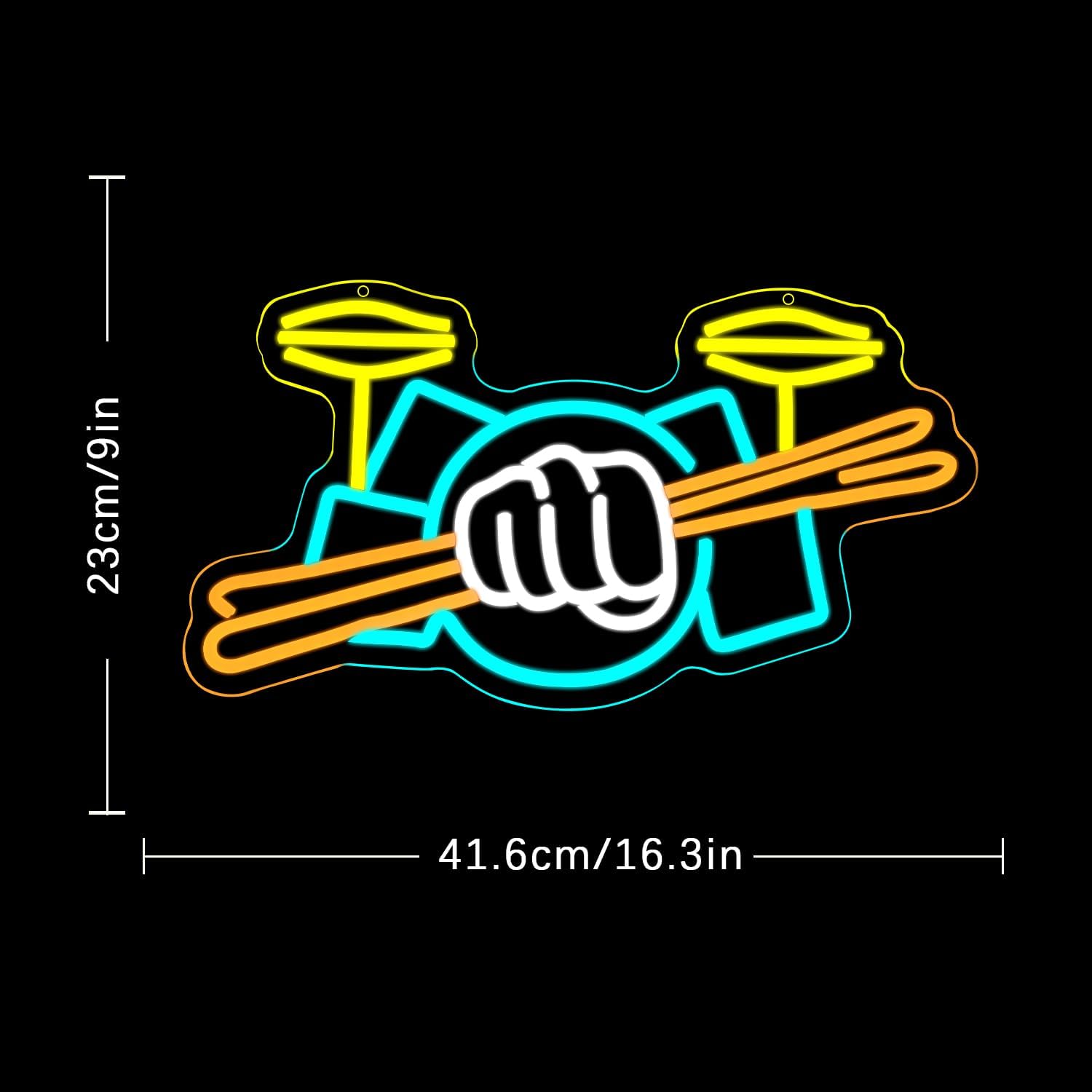 Insegna al Neon a Forma di Bat - Musical Instrument Of recensione e prezzo