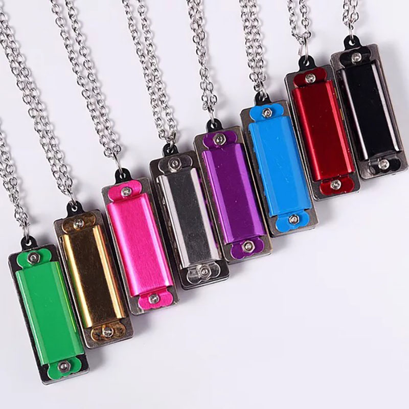 Collana Mini armonica personal - Musical Instrument Logo recensione e prezzo