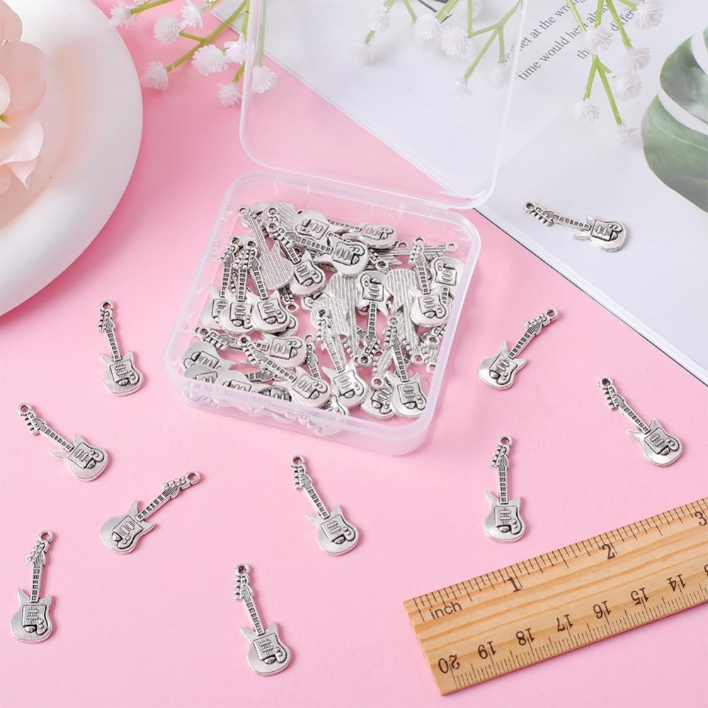 1 scatola da 50 pezzi ciondoli - Musical Instrument Of recensione e prezzo