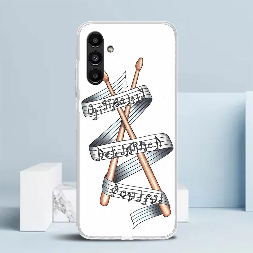Custodia per telefono con desi - Musical Instrument Logo recensione e prezzo