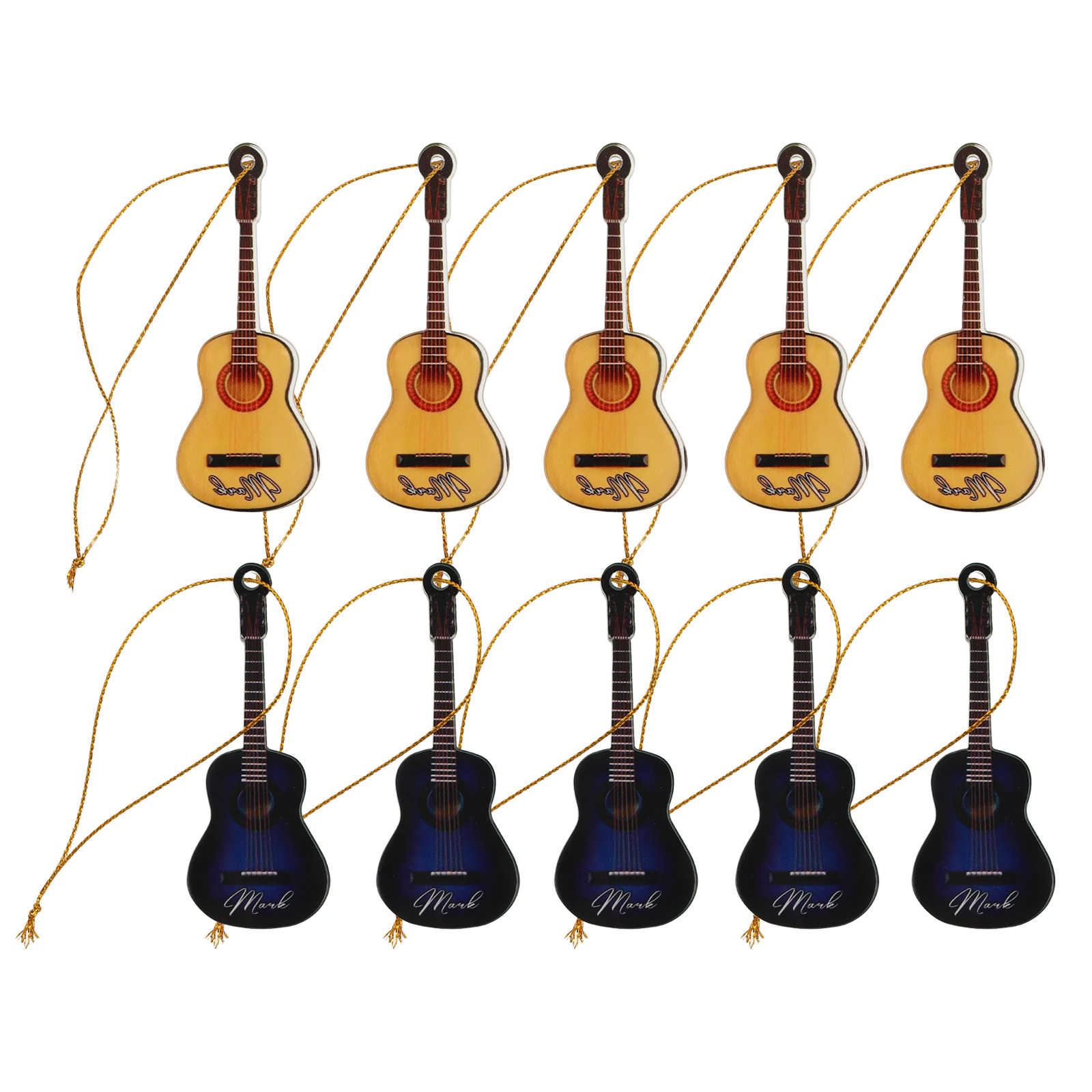 10 Pezzi Ornamenti Natalizi a  - Musical Instrument Xmas Ornaments recensione e prezzo