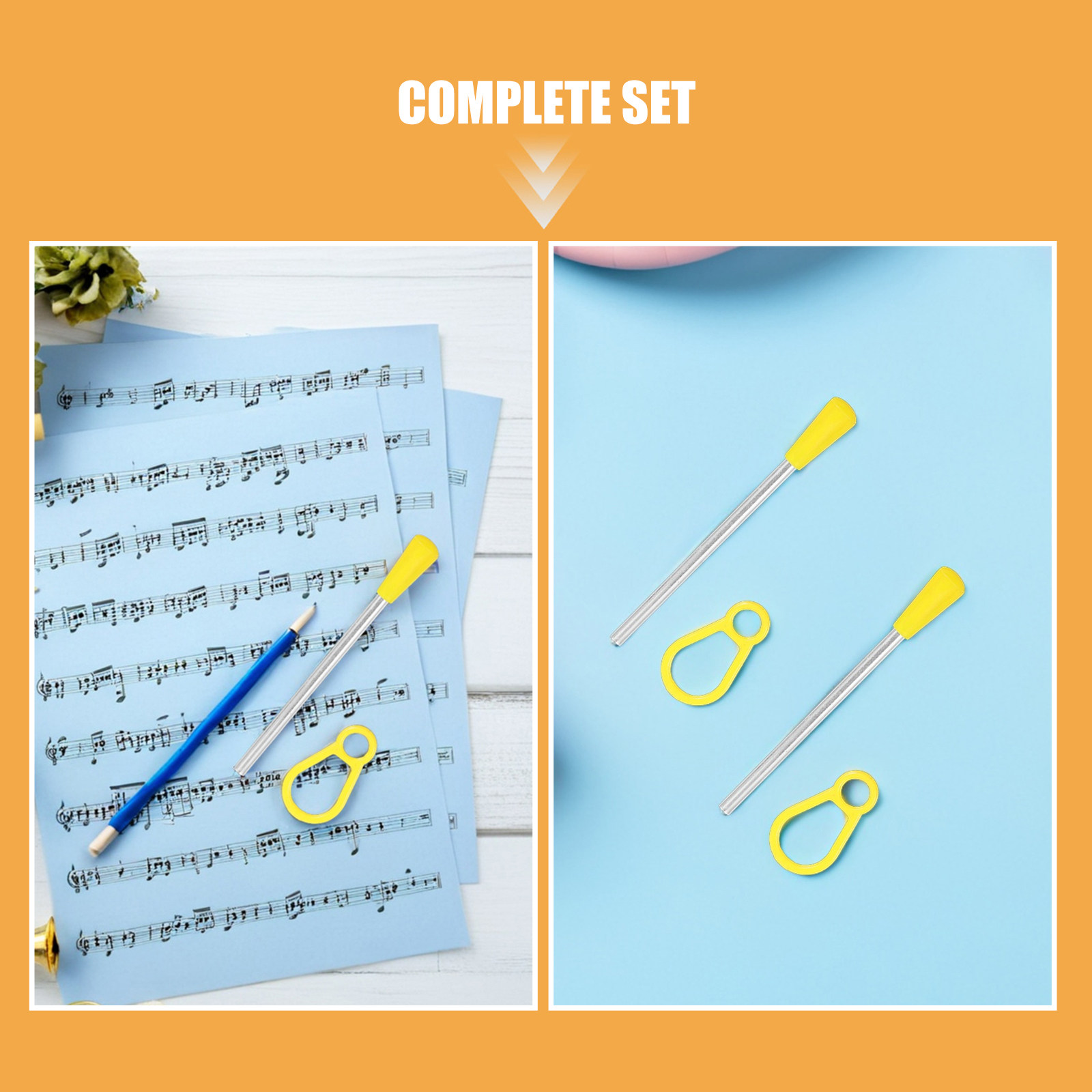 Set di 16 Bacchette Triangolar - Musical Instrument Gif recensione e prezzo
