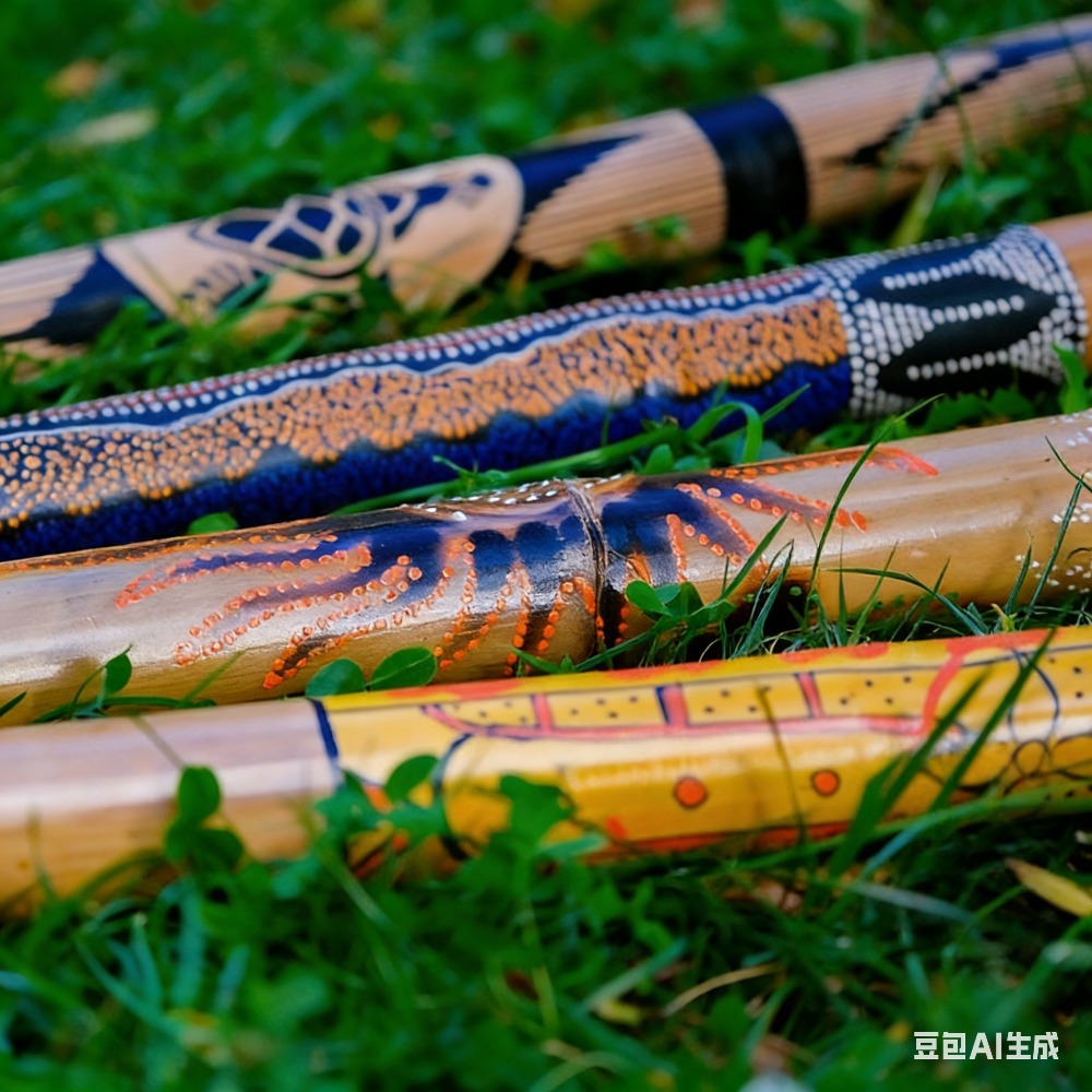 Didgeridoo in Teak Dipinto 100 - Musical Instrument Didgeridoo recensione e prezzo