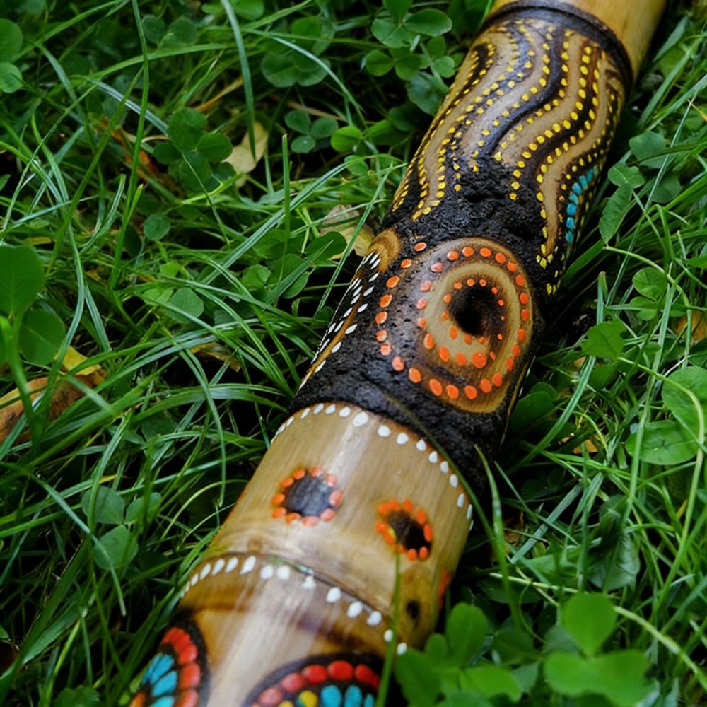 Didgeridoo in Teak Dipinto 100 - Musical Instrument Didgeridoo recensione e prezzo