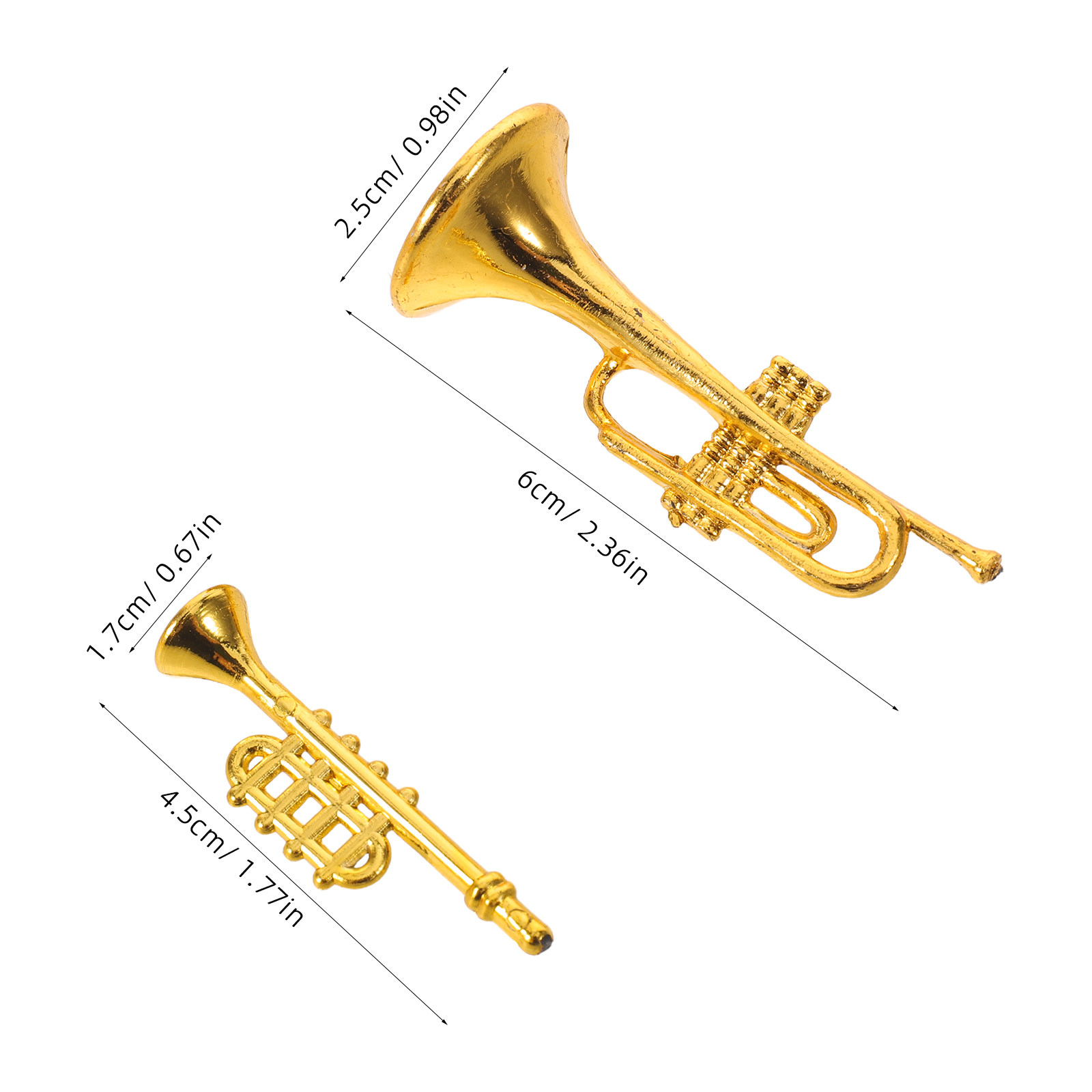 20 Pezzi di Mini Ornamenti a F - Musical Instrument Xmas Ornaments recensione e prezzo