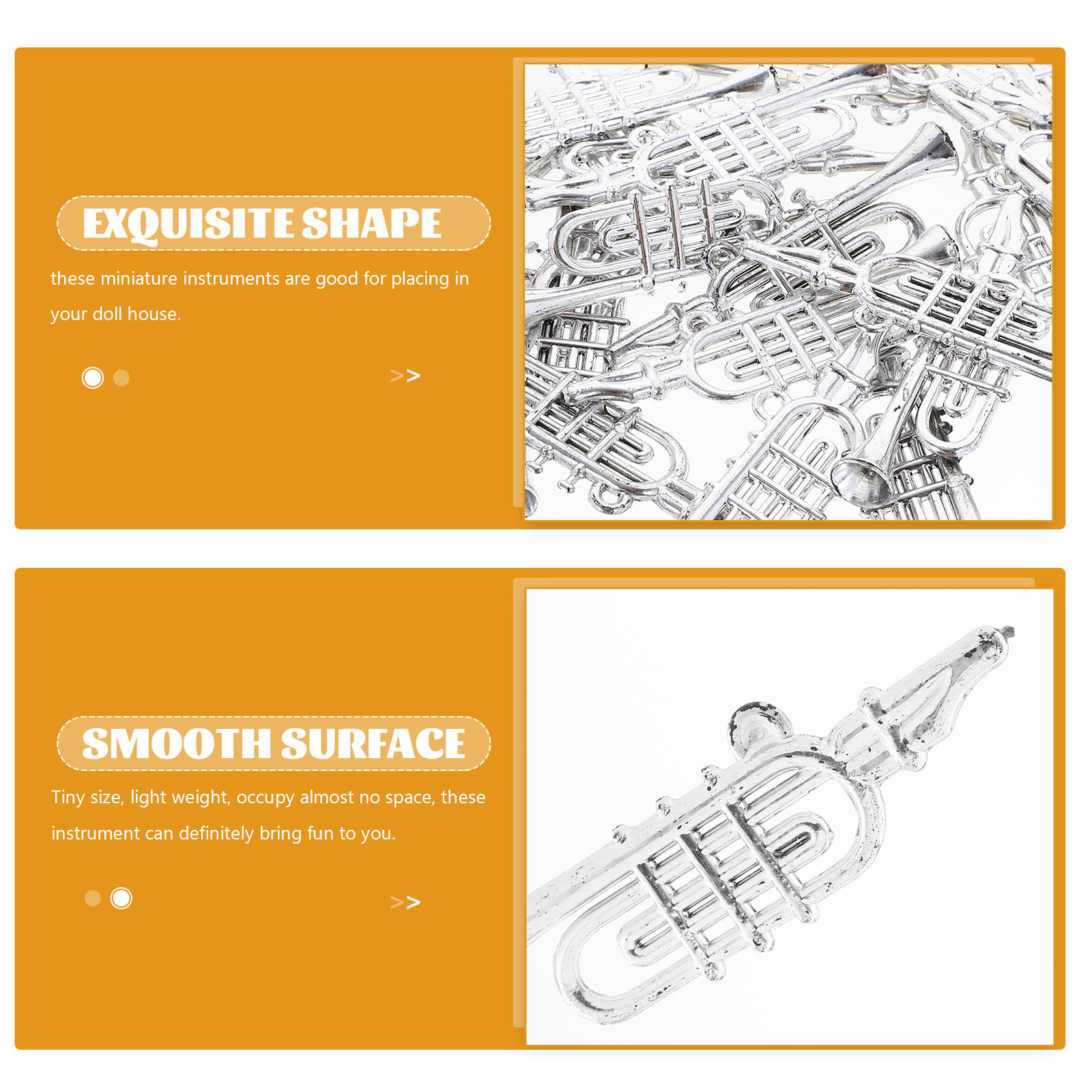 20 Pezzi di Strumenti Musicali - Musical Instrument Xmas Ornaments recensione e prezzo