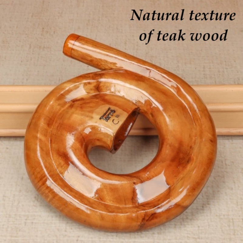 Didgeridoo a Spirale in Legno, - Musical Instrument Didgeridoo recensione e prezzo