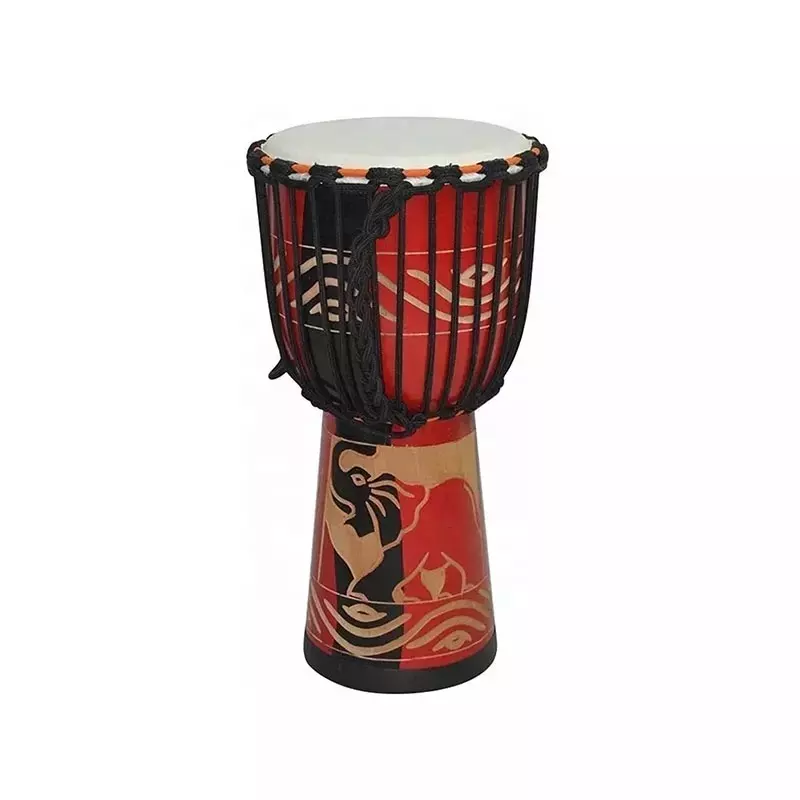 Tamburo Djembe africano da 12  - Musical Instrument Logo recensione e prezzo