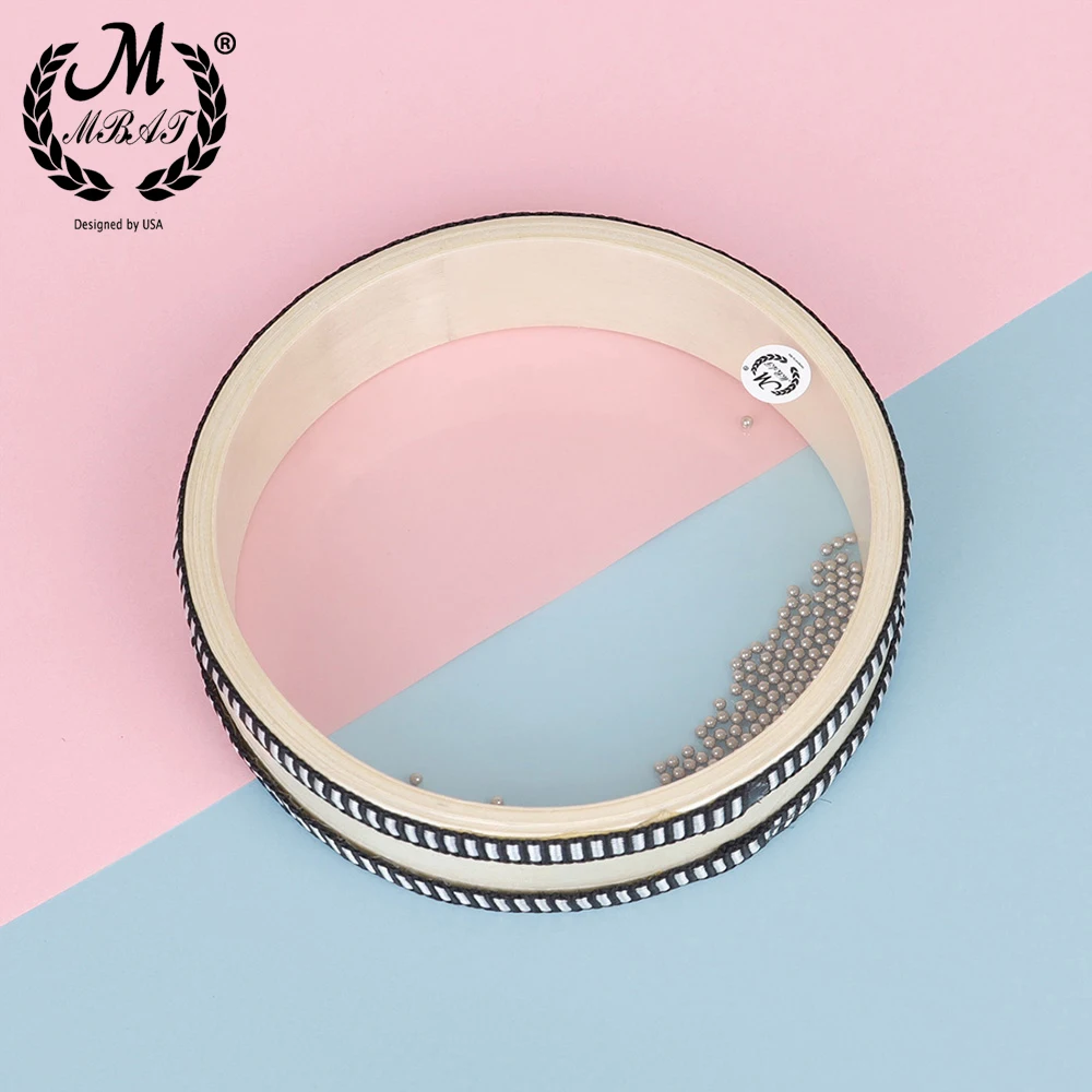 M MBAT Ocean Wave Bead Tamburo - Musical Instrument Gif recensione e prezzo