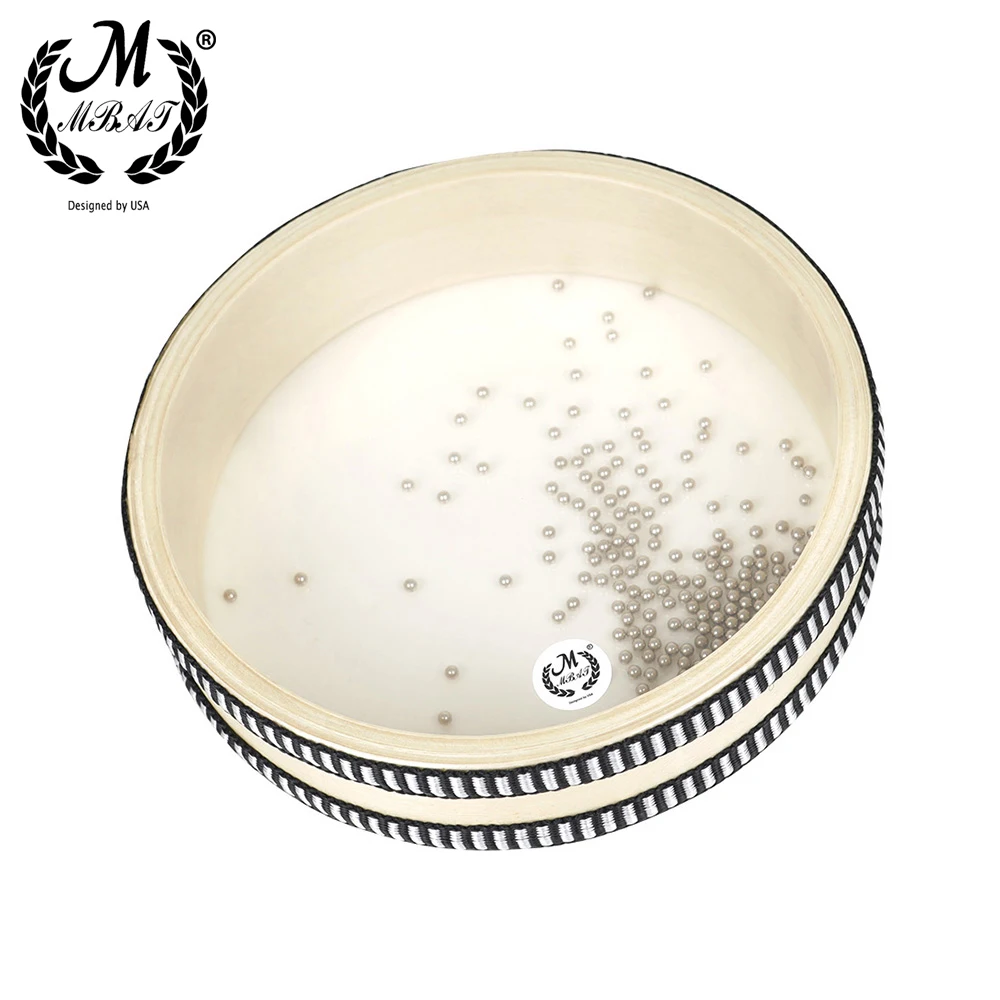 M MBAT Ocean Wave Bead Tamburo - Musical Instrument Gif recensione e prezzo