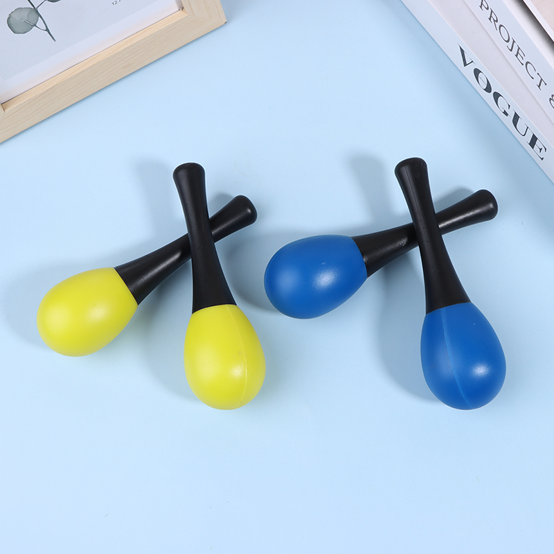 2 pezzi di plastica Maracas sa - Musical Instrument Rattle recensione e prezzo