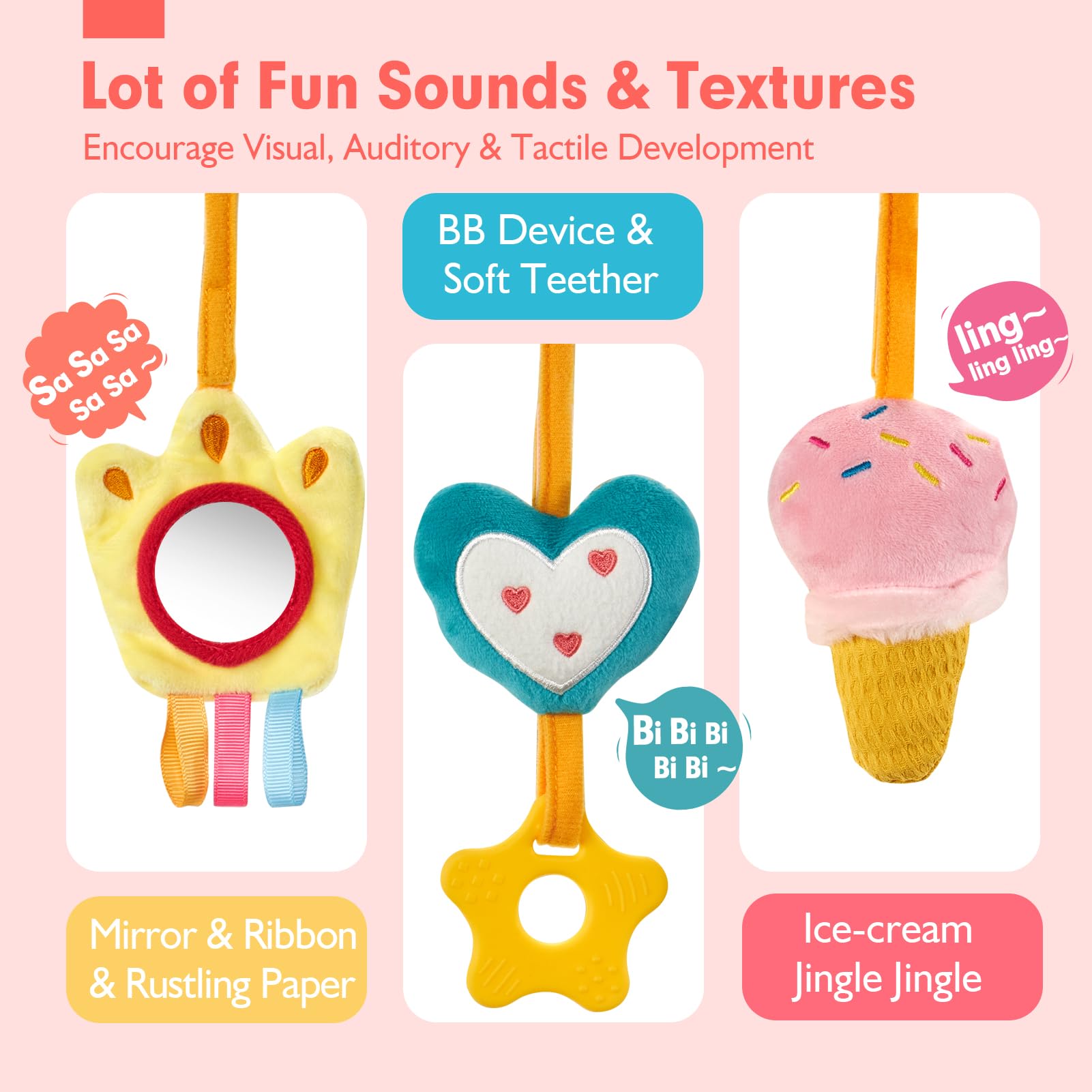 Seggiolino auto giocattoli per - Musical Instrument Rattle recensione e prezzo