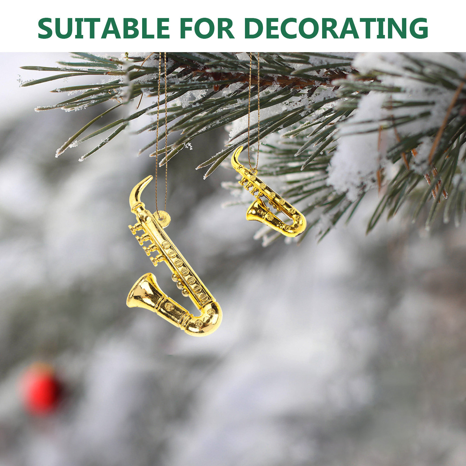 20 Pezzi Ornamenti Miniatura a - Musical Instrument Xmas Ornaments recensione e prezzo
