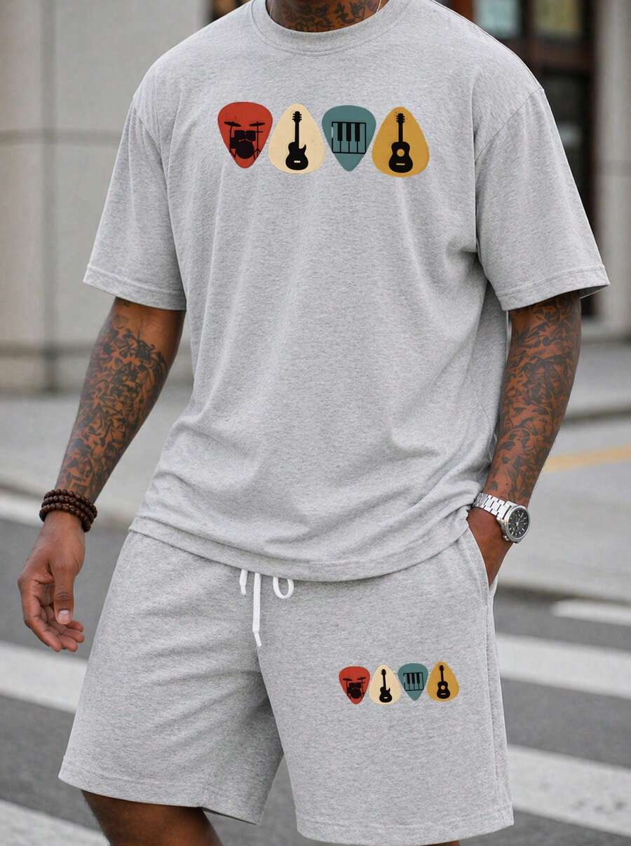 Set da Uomo 2 Pezzi: T-Shirt O - Musical Instrument Of recensione e prezzo